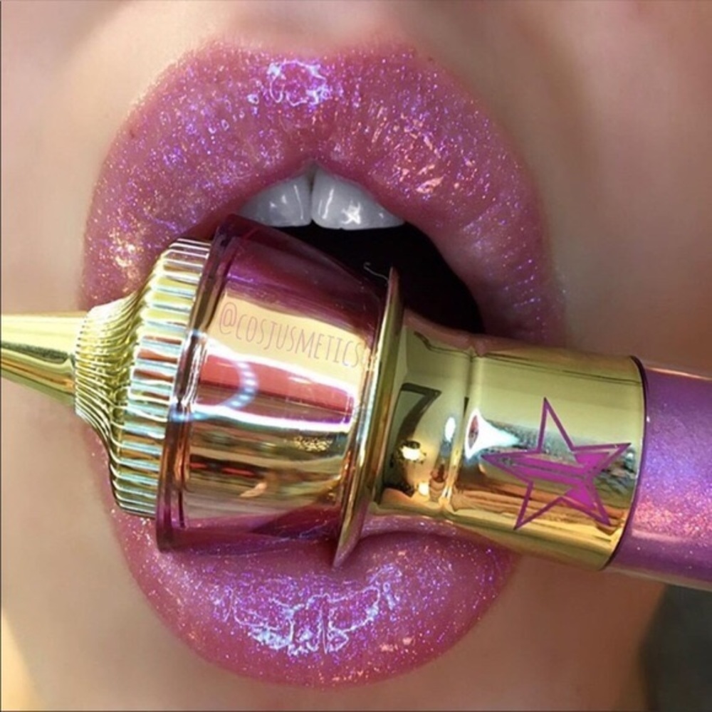 Jeffrey star Softcore sparkle lip gloss